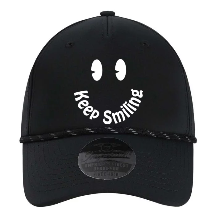 Devon Rodriguez Wearing Keep Smiling Performance The Dyno Cap