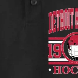 Detroit Red Wing Hockey Team Supporter Dry Zone Grid Performance Polo