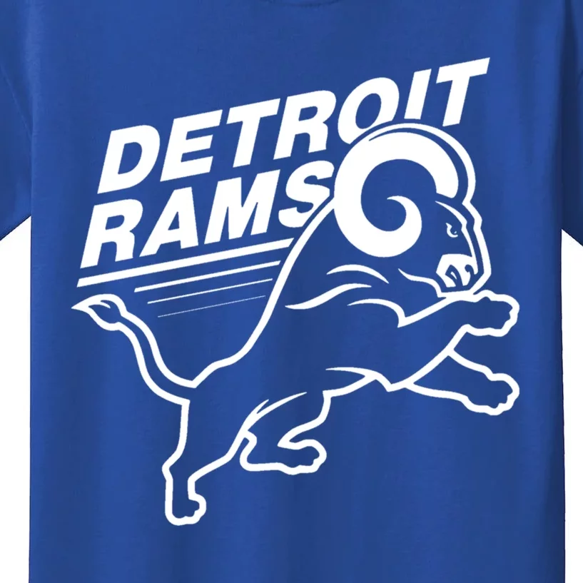 Detroit Rams World Champions Kids T-Shirt