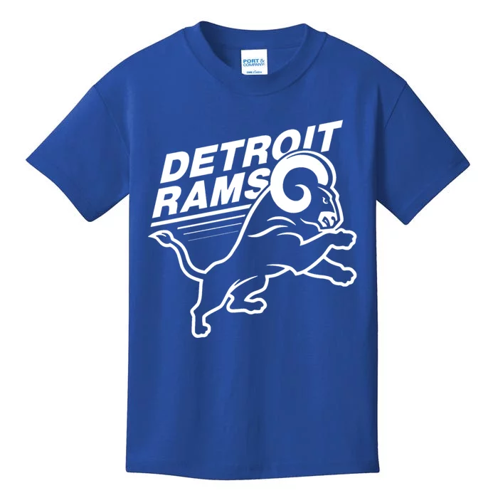 Detroit Rams World Champions Kids T-Shirt