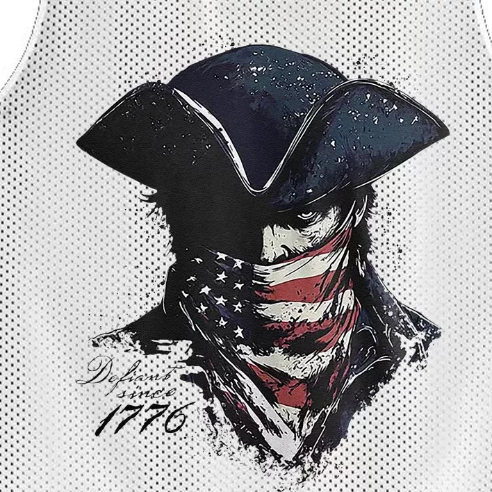 Defiant Since 1776 Mesh Reversible Basketball Jersey Tank