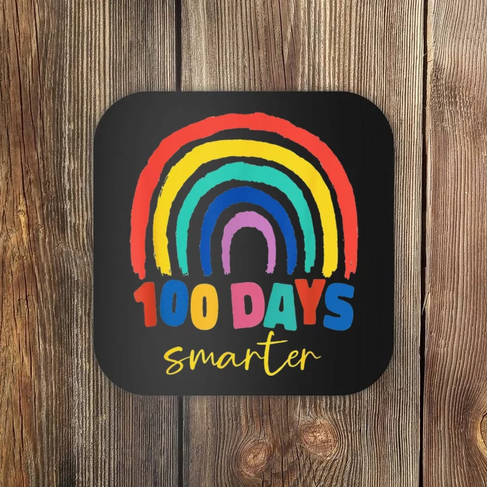 Days Smarter 100th Day 100 Days Smarter Coaster