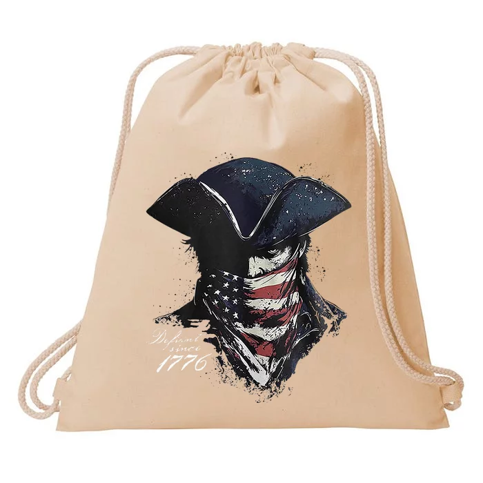 Defiant Since 1776 Drawstring Bag