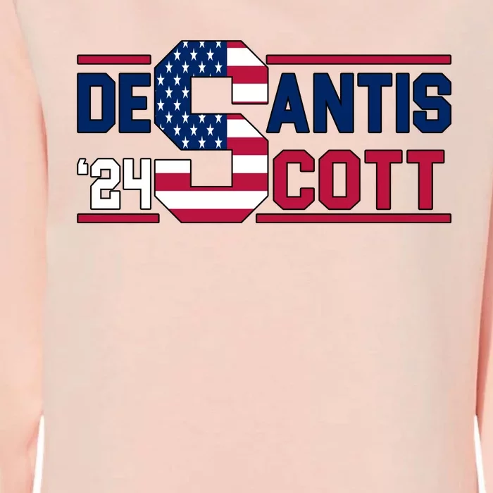 Desantis Scott 2024 Election USA Womens California Wash Sweatshirt