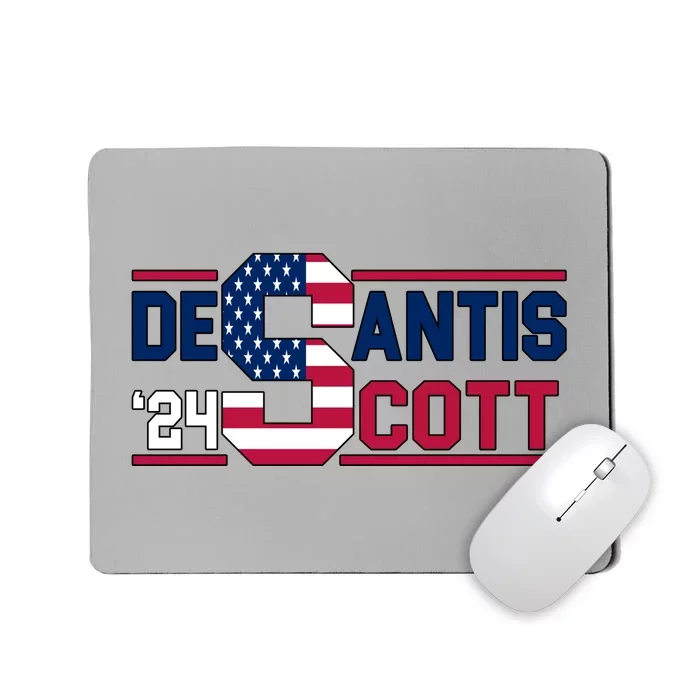 Desantis Scott 2024 Election USA Mousepad