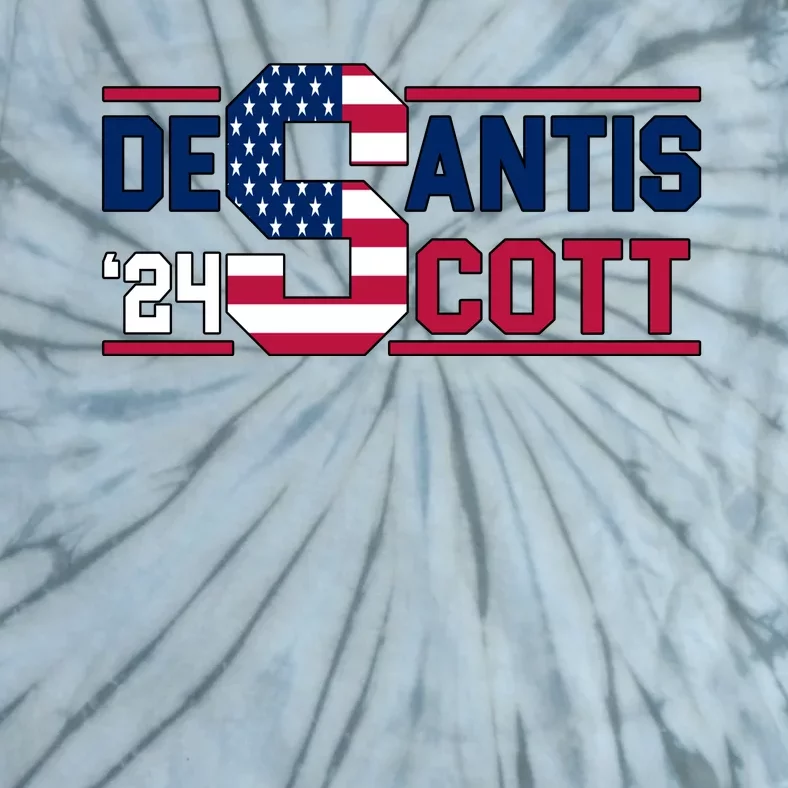 Desantis Scott 2024 Election USA Tie-Dye T-Shirt