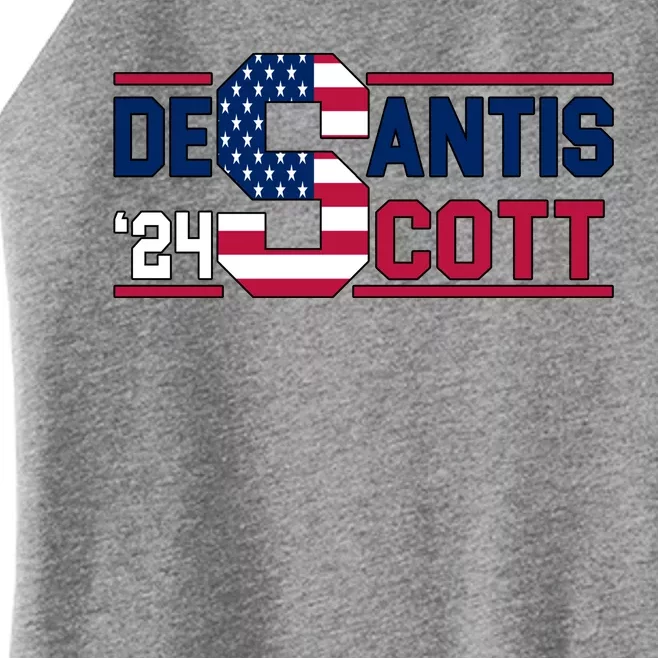 Desantis Scott 2024 Election USA Women’s Perfect Tri Rocker Tank