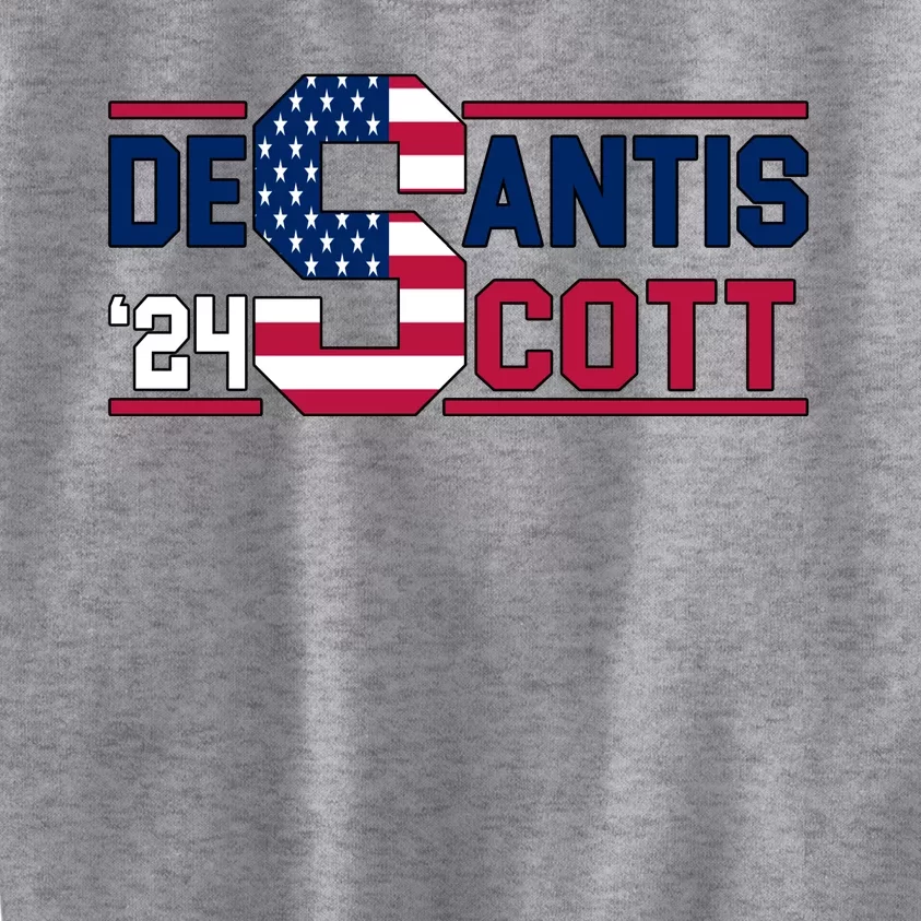 Desantis Scott 2024 Election USA Kids Sweatshirt