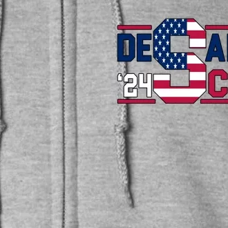 Desantis Scott 2024 Election USA Full Zip Hoodie