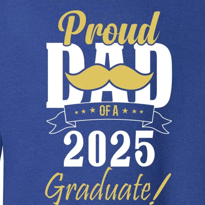 Dad Senior 2025 Proud Dad Of A Class Of 2025 Senior Graduate Gift Toddler Sweatshirt