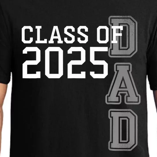 Dad Senior 2025 Proud Dad Of A Class Of 2025 Graduate Father Pajama Set