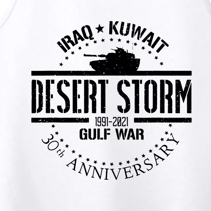 Desert Storm 30th Anniversary 1991 Gulf War Veteran Military Performance Tank