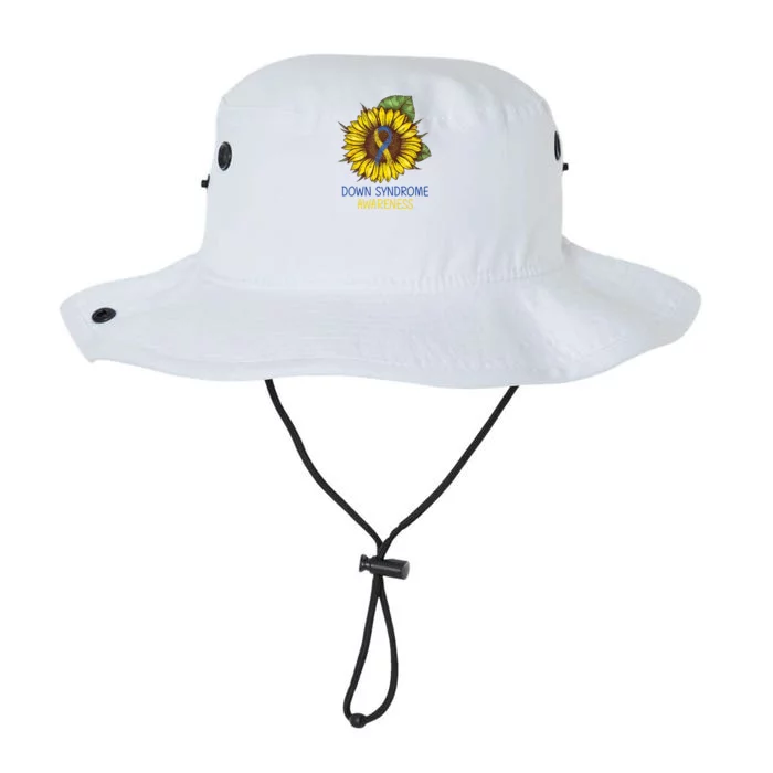 Down Syndrome Awareness Sunflower Ribbon Legacy Cool Fit Booney Bucket Hat