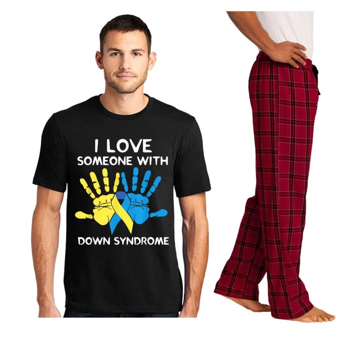 Down Syndrome Awareness  I Love Someone With Down Syndrome Pajama Set