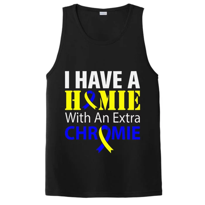 Down Syndrome Awareness Extra Chromosome Performance Tank