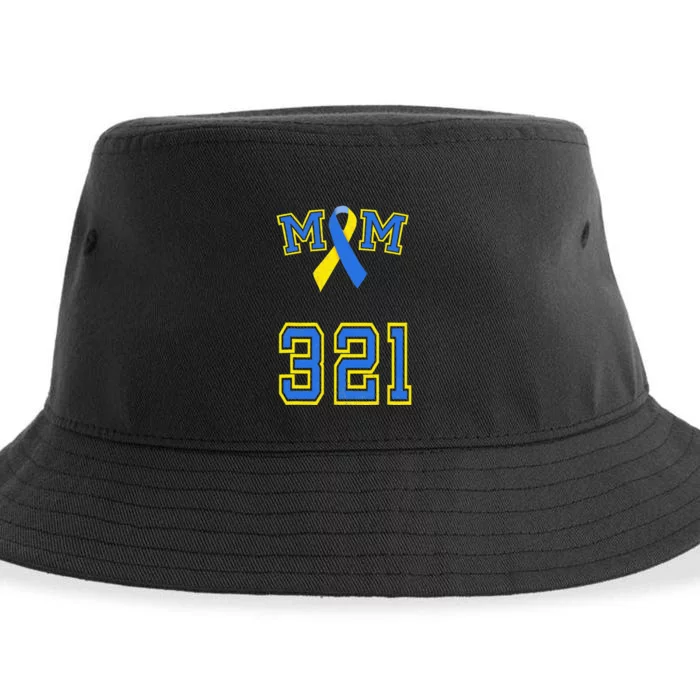 Down Syndrome Awareness Trisomy 21 Mom T 3 21 Month Sustainable Bucket Hat