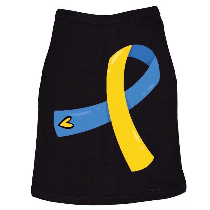 Down Syndrome Awareness Ribbon Doggie Tank