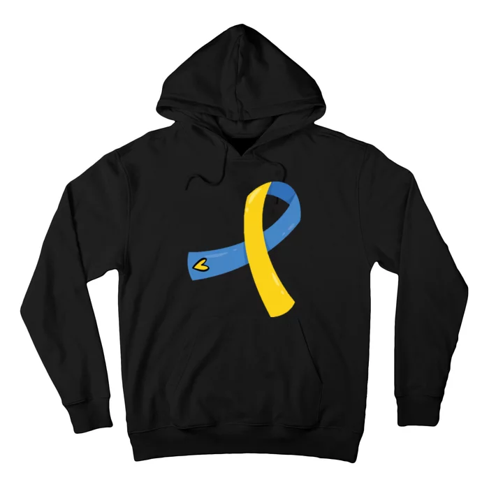 Down Syndrome Awareness Ribbon Hoodie