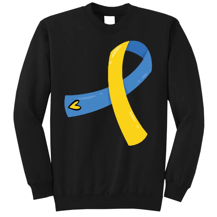 Down Syndrome Awareness Ribbon Sweatshirt