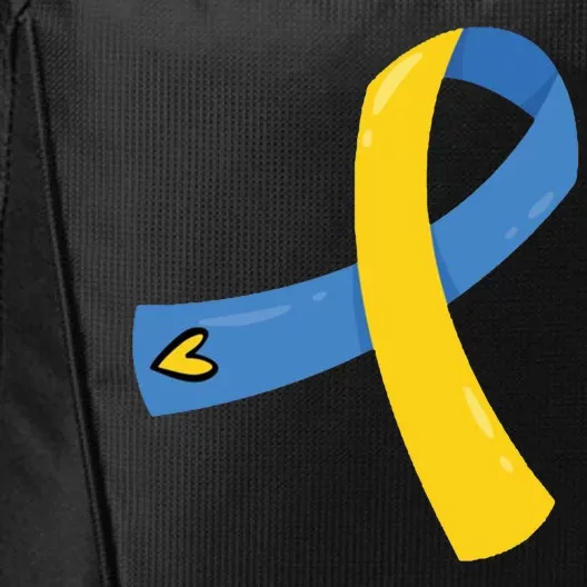 Down Syndrome Awareness Ribbon City Backpack