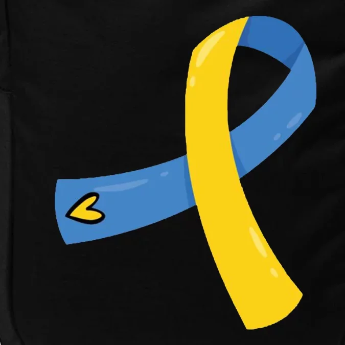 Down Syndrome Awareness Ribbon Impact Tech Backpack