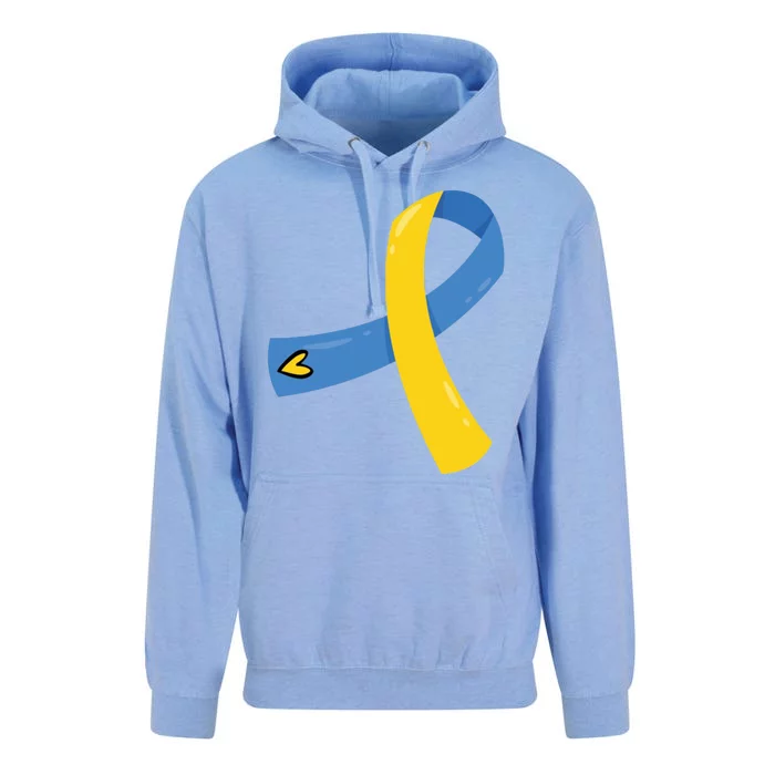 Down Syndrome Awareness Ribbon Unisex Surf Hoodie