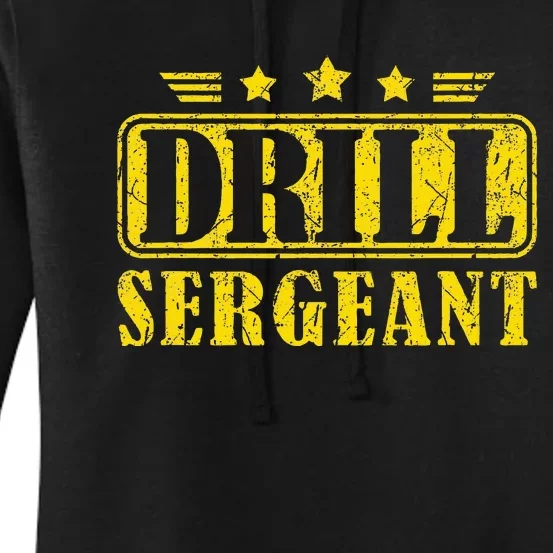 Drill Sergeant A Drill Team Or Warrant Officer Women's Pullover Hoodie