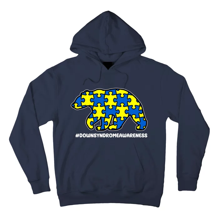 Down Syndrome Awareness Bear Hoodie