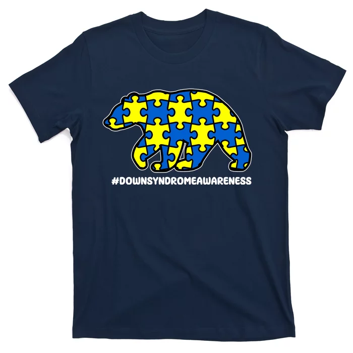 Down Syndrome Awareness Bear T-Shirt