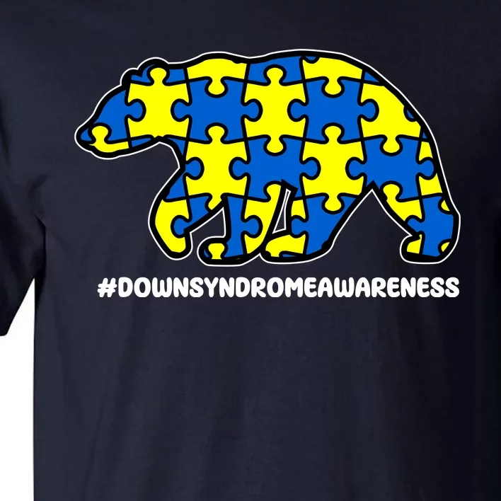 Down Syndrome Awareness Bear Tall T-Shirt