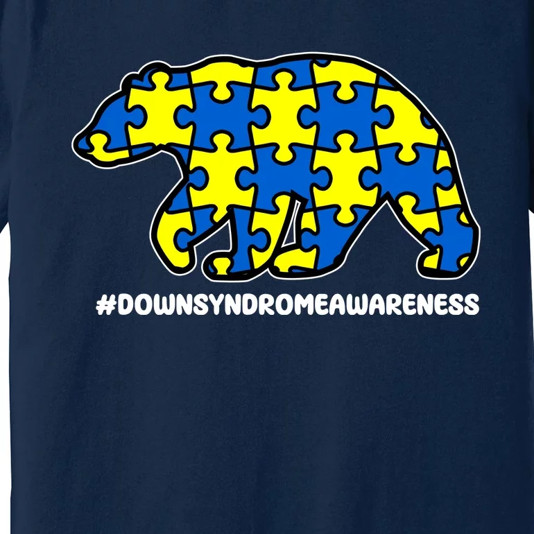 Down Syndrome Awareness Bear Premium T-Shirt