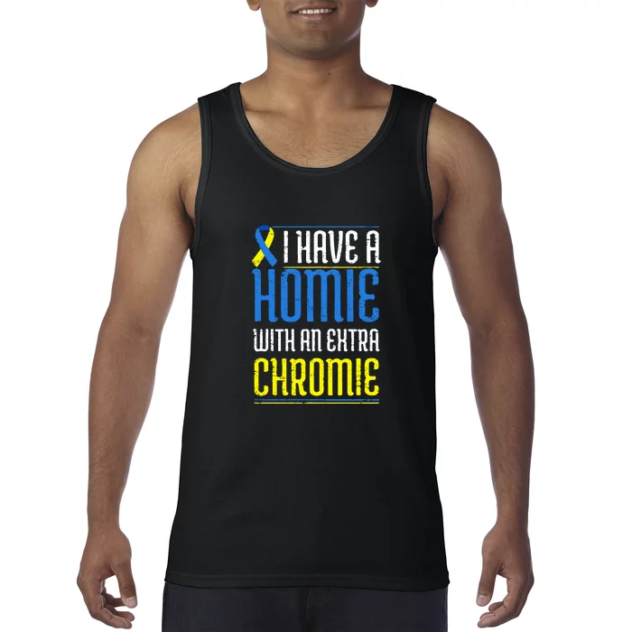 Down Syndrome Awareness, Funny Trisomy 21 Friends Gift Tank Top