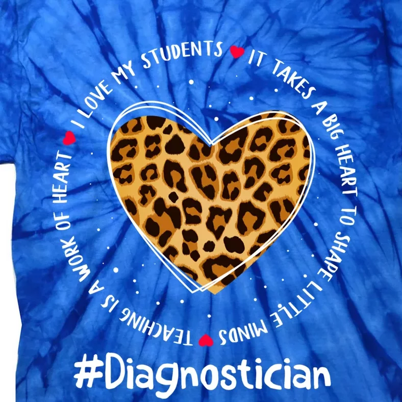 Diagnostician Squad Admin Appreciation Week Back To School Cute Gift Tie-Dye T-Shirt