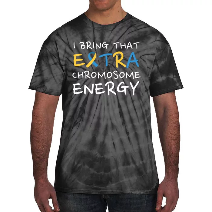 Down Syndrome Awareness Extra Chromosome Tie-Dye T-Shirt