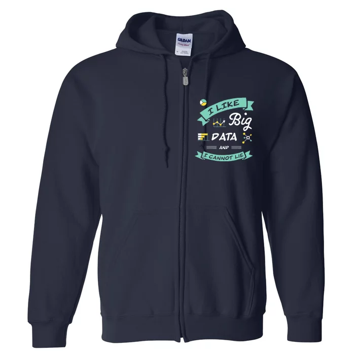 Data Scientist Analyst Machine Learning Funny Full Zip Hoodie