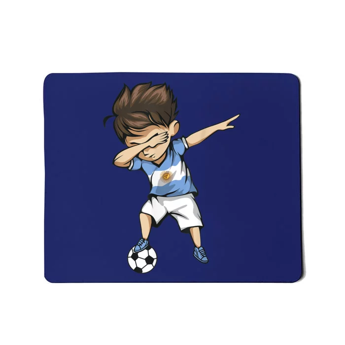 Dabbing Soccer Argentina Jersey Shirt - Argentinian Football Mousepad