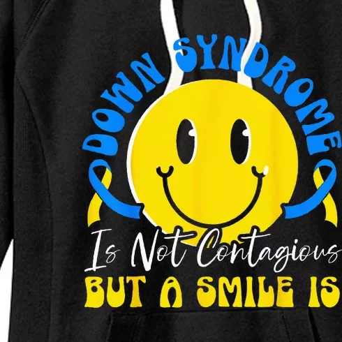 Down Syndrome Awareness Extra Chromosome Trisonomy 21 Women's Fleece Hoodie