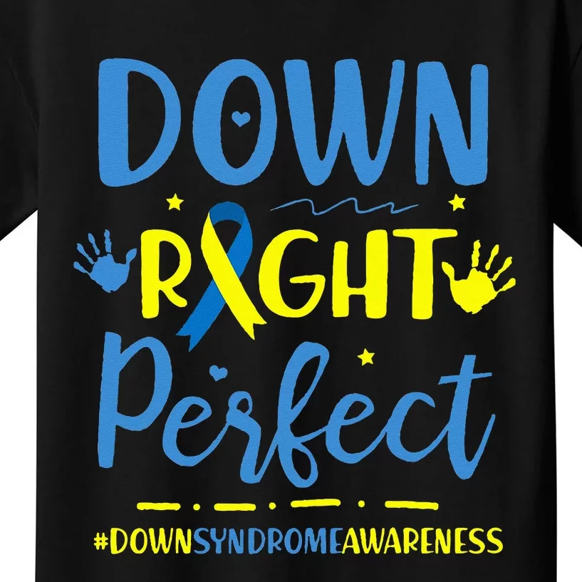 Down Syndrome Awareness For Parents Mom Down Syndrome Kids T-Shirt