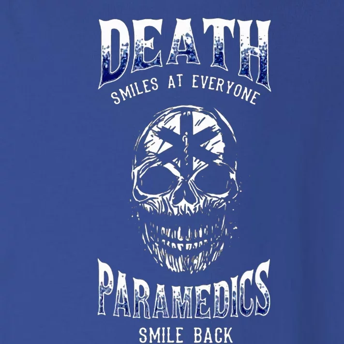 Death Smiles At Everyone Paramedics Smile Back Toddler Long Sleeve Shirt