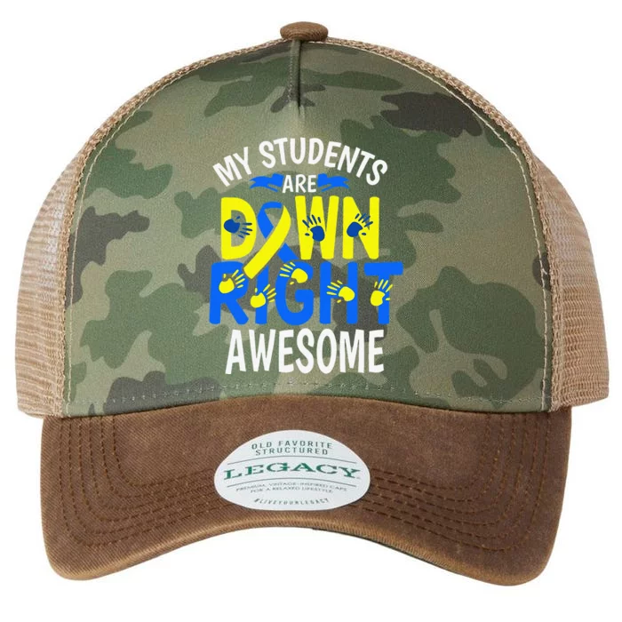 Down Syndrome Awareness T21 Day Women Teacher Legacy Tie Dye Trucker Hat