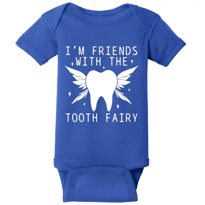 Dental Student Assistant Hygienist Tooth Fairy Funny Dentist Gift Baby Bodysuit