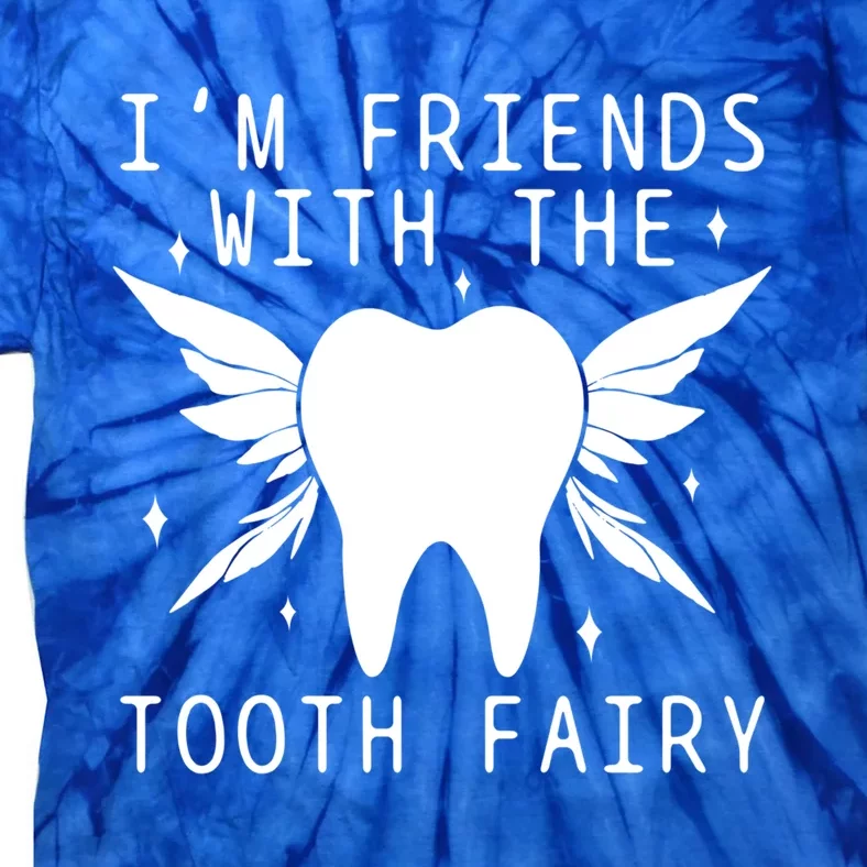 Dental Student Assistant Hygienist Tooth Fairy Funny Dentist Gift Tie-Dye T-Shirt