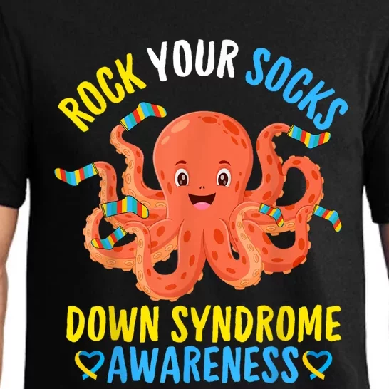 Down Syndrome Awareness Octopus Rock Your Sock Pajama Set