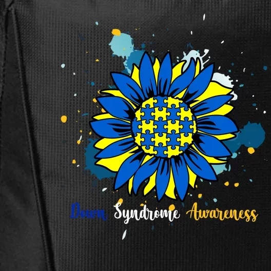 Down Syndrome Awareness Sunflower City Backpack