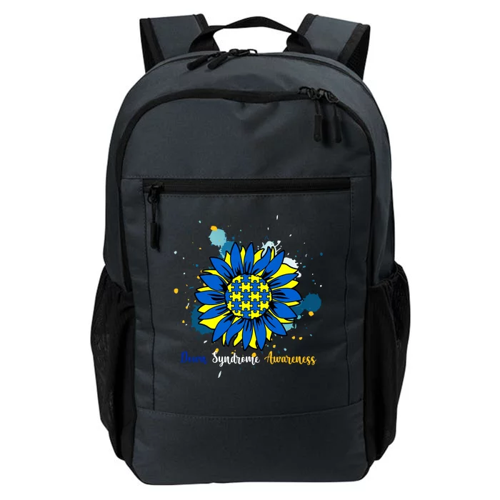 Down Syndrome Awareness Sunflower Daily Commute Backpack