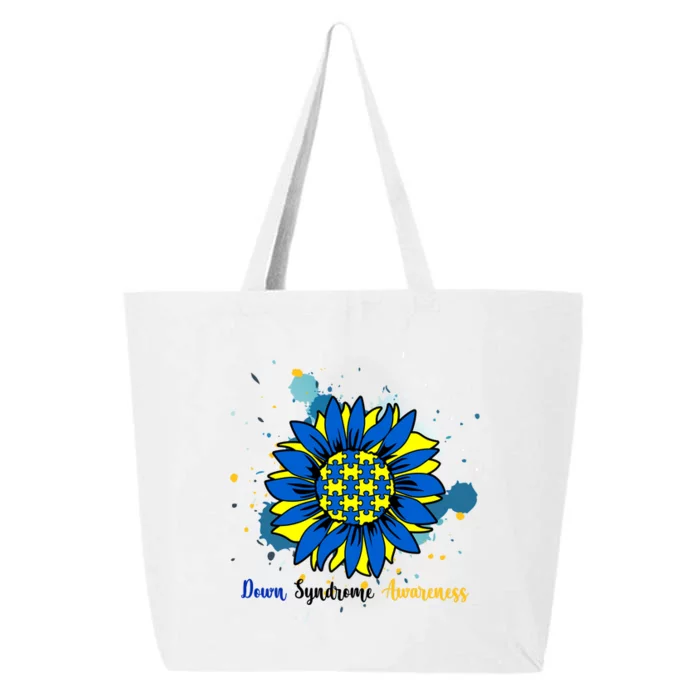 Down Syndrome Awareness Sunflower 25L Jumbo Tote