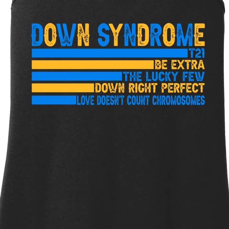 Down Syndrome Awareness Supporter Ladies Essential Tank