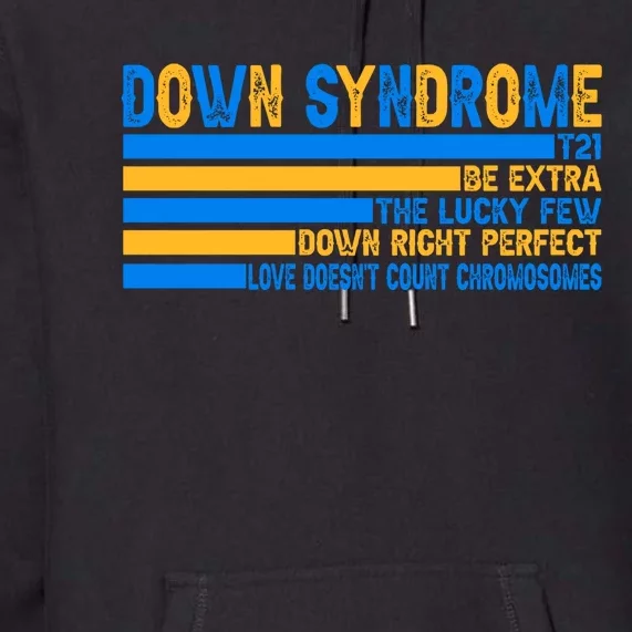 Down Syndrome Awareness Supporter Premium Hoodie