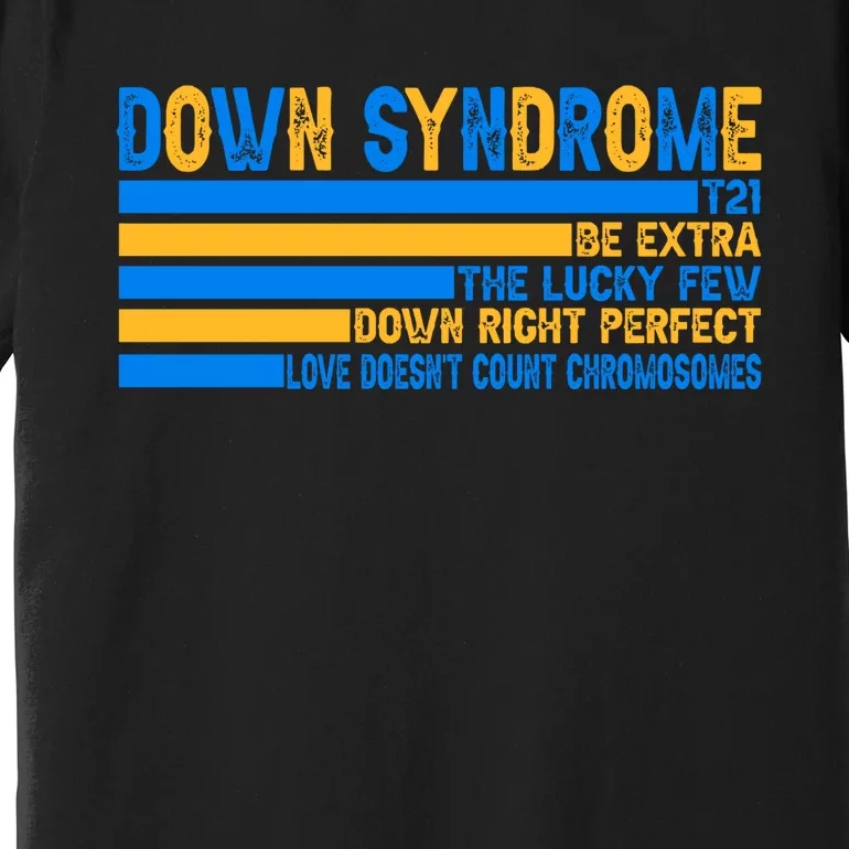 Down Syndrome Awareness Supporter Premium T-Shirt