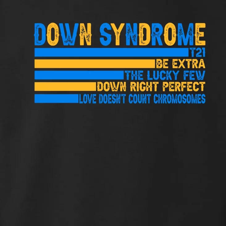 Down Syndrome Awareness Supporter Toddler Hoodie